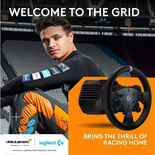 Дротове кермо Logitech G RS50 8 Nm Direct Drive Base and Steering Wheel for PlayStation & PC Black (941-000267) - зображення 2