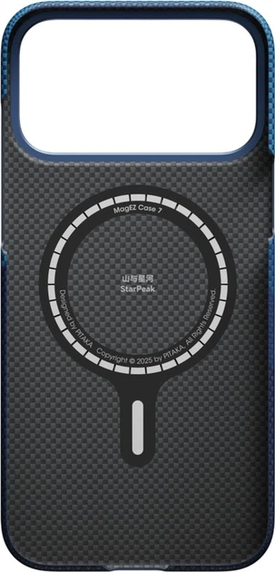 Панель Pitaka Ultra-Slim MagSafe для Apple iPhone 17 Pro Over The Horizon (KI1704OP) - зображення 5