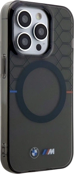Etui plecki BMW Pattern MagSafe do Apple iPhone 13 Pro / 13 Grey (3666339122164) - obraz 4