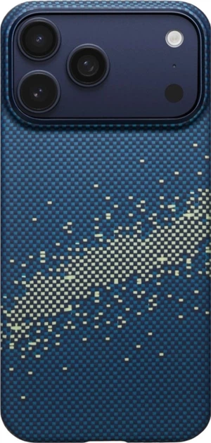 Панель Pitaka Ultra-Slim MagSafe для Apple iPhone 17 Pro Milky Way Galaxy (KI1705MP) - зображення 1