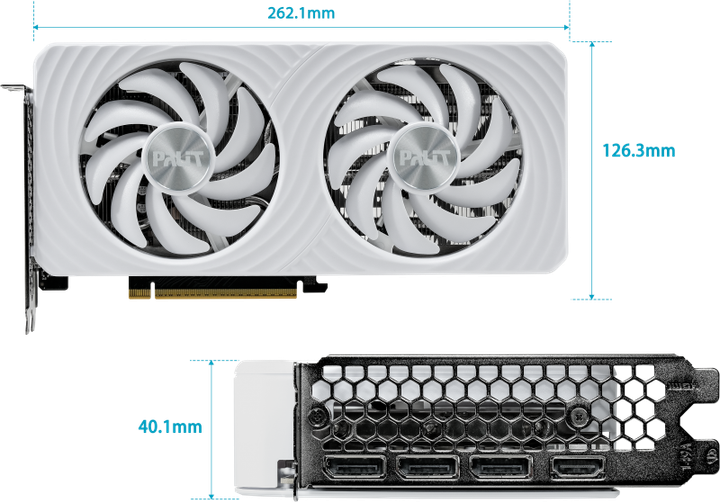 【保証書付き】PALIT GEFORCE RTX 5060 Ti 16GB Видеокарта Palit GeForce RTX 5060 Ti Infinity 3 16GB GDDR7 DLSS4