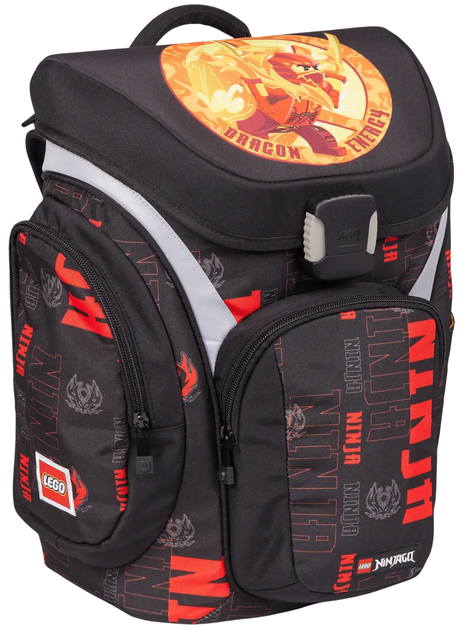 Plecak LEGO Ninjago Explorer Premium School Bag Dragon Energy (5711013145989) - obraz 2