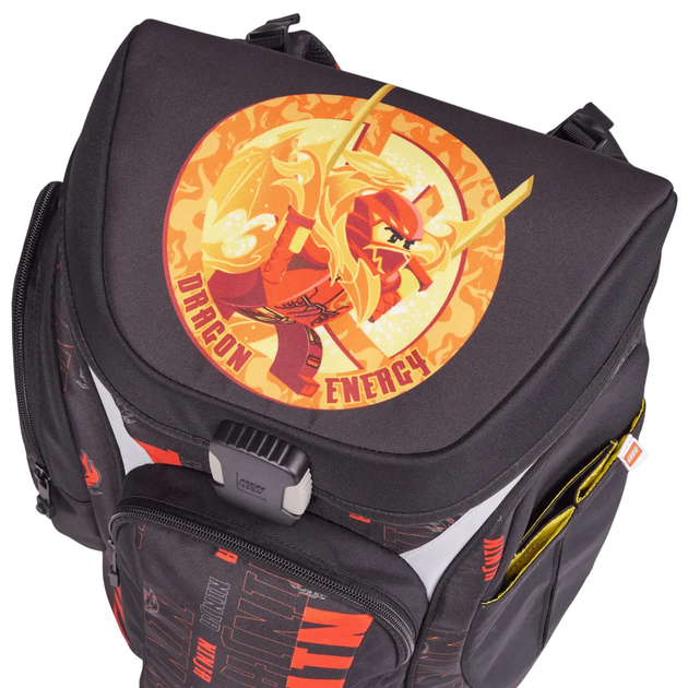 Plecak LEGO Ninjago Explorer Premium School Bag Dragon Energy (5711013145989) - obraz 4