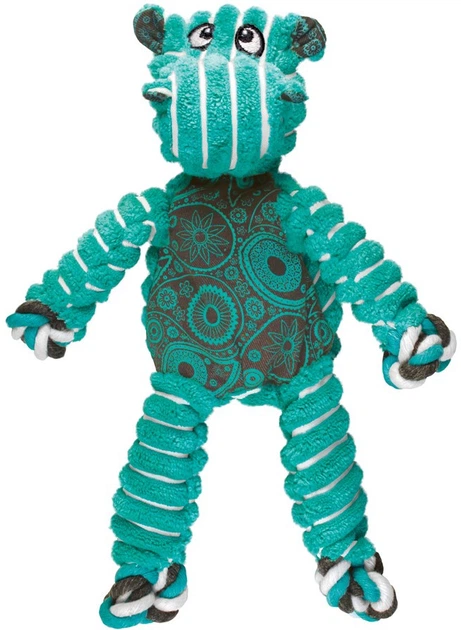 М’яка іграшка для собак Kong Floppy Knots Hippo M/L (35585402079) - зображення 1