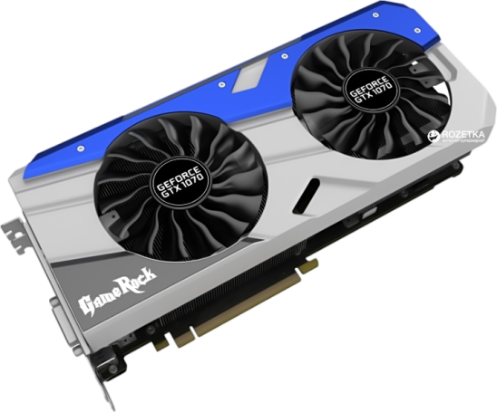 Відеокарта GeForce GTX 1070 8GB Palit GameRock (NE51070T15P2-1041G) Б/В - изображение 2