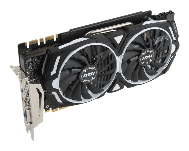 Відеокарта GeForce GTX 1080 Ti 11GB MSI Armor OC (GTX 1080 Ti ARMOR 11G OC) Б/В - изображение 2