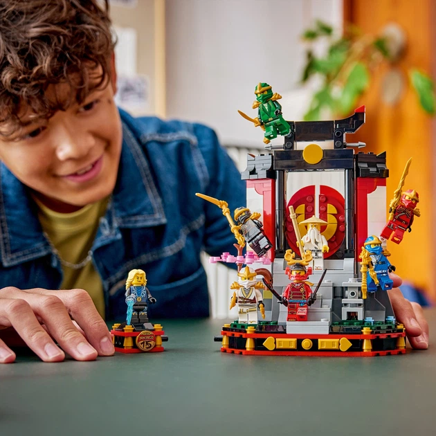 Конструктор LEGO Ninjago Модель персонажей ниндзя. 15-я годовщина