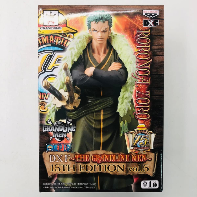 Фигурка Bandai Spirits DXF THE GRANDLINE MEN One Piece The Roronoa Zoro Ван Пис Зоро 26 см BS DXF OP Z 26 - изображение 5