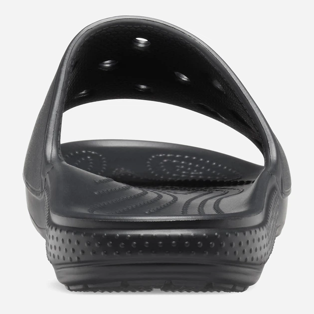 Жіночі шльопанці Crocs Classic Slide 206121-001 37-38 (M5/W7) 23 см Чорні (191448680326) - зображення 6