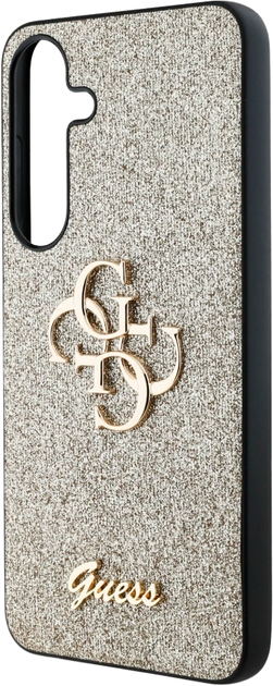 Панель Guess Fixed Glitter Big 4G Logo для Samsung Galaxy S25 Plus Gold (3666339449452) - зображення 5