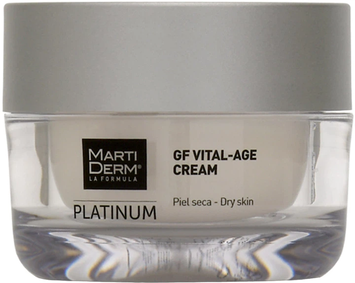 Krem do twarzy MartiDerm Platinum Gf Vital Age dla suchej skóry, rewitalizujący 50 ml (8437000435402) (955555911324778) - Outlet - obraz 2