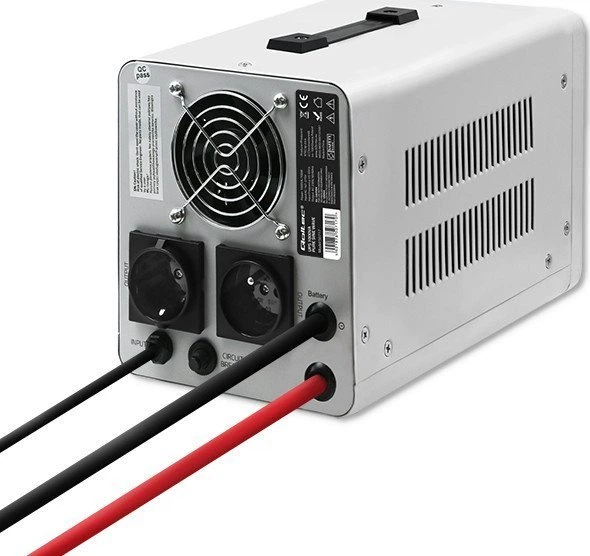 UPS Qoltec Pure Sine Wave 1000VA/700W Stała faza (50717) (955555905845903) - Outlet - obraz 3