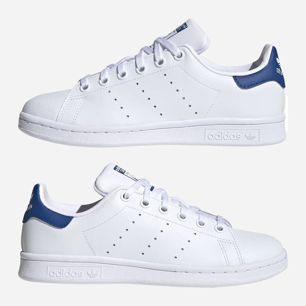 Підліткові кеди для хлопчика adidas Originals Stan Smith J S74778 36 Білі (4055341385756) (955555903137519) - Уцінка - зображення 14
