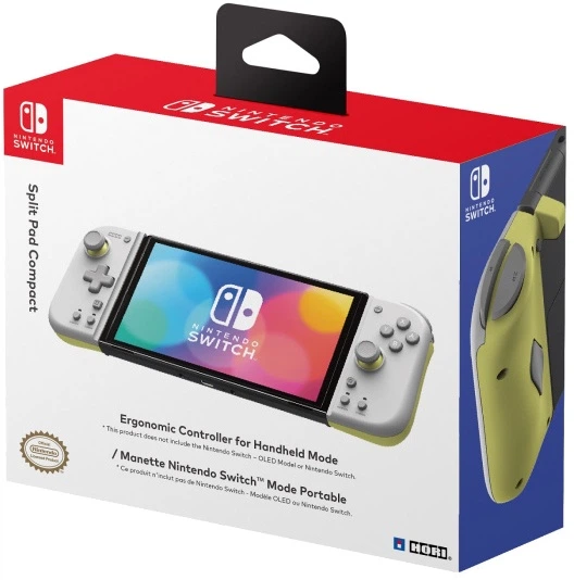 Kontroler Nintendo Switch Jasnoszary – Yellow (0810050911290) (955555911057717) - Outlet - obraz 6