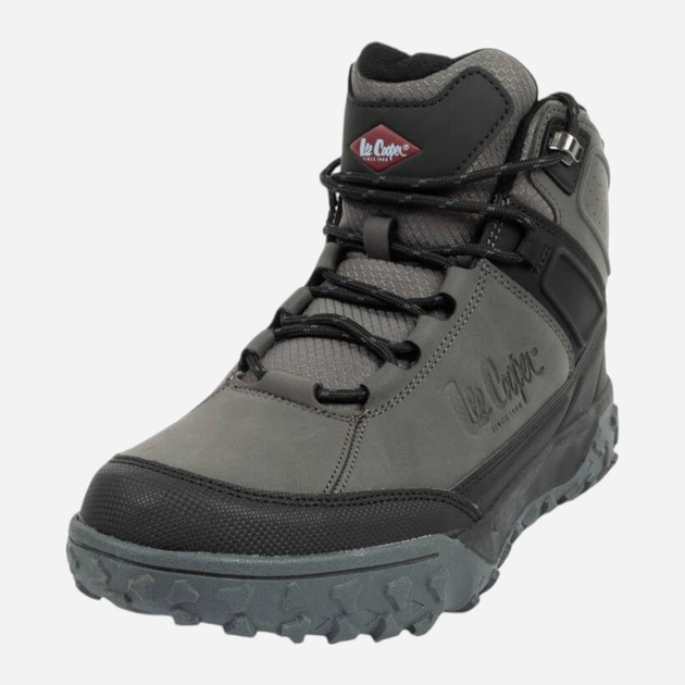 Buty trekkingowe męskie Lee Cooper LCJ-24-01-2939M 41 26.5 cm Szary/Czarny (5904292157068) (955555907376832) - Outlet - obraz 3