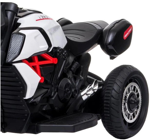 Motocykl elektryczny dla dzieci Enero Avalon 3-kołowy Biały (5902431033037) (955555909616698) - Outlet - obraz 2