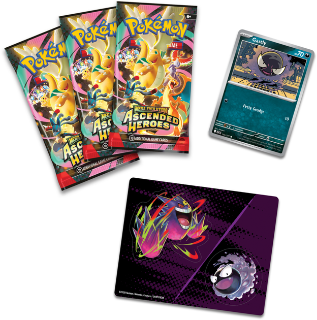 Zestaw kart Pokemon Pokemon TCG: ME 02.5 Tech Sticker - Mega Gastly (196214132351) - obraz 3