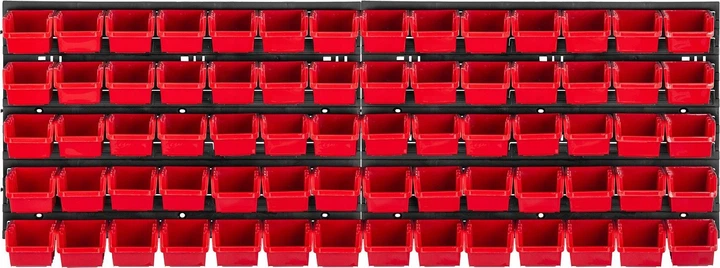 Інструментальна дошка Kadax K7708 стінка для майстерні 116 x 39 см 70 елементів (5903699468609) - зображення 1