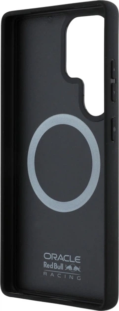 Etui plecki Red Bull Leather Meshed Debossed Bull MagSafe do Samsung Galaxy S25 Ultra Navy Blue (3666339421359) - obraz 5