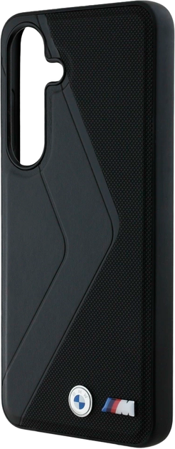 Etui BMW Oversized Stripes MagSafe do Samsung Galaxy S25 Black (3666339448783) - obraz 5