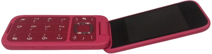 Telefon komórkowy Nokia 2660 Flip 48/128MB DualSim Pop Pink (1GF011MPC1A04) (350130164560881) - Outlet - obraz 3