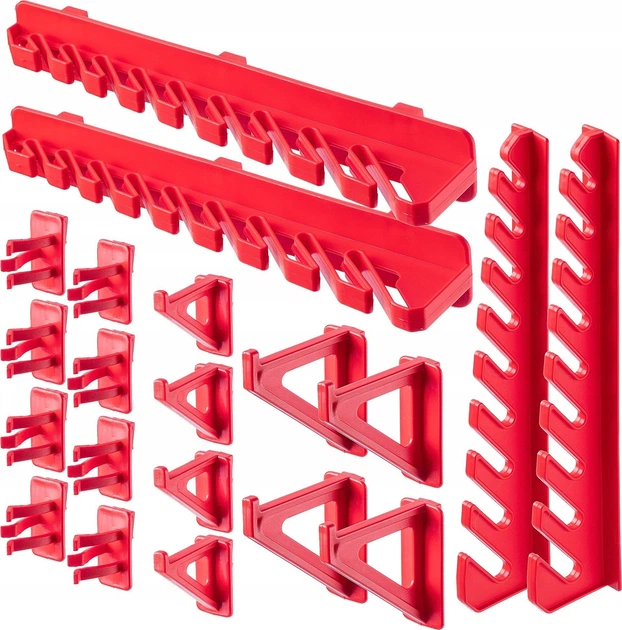 Tablica narzędziowa Kadax K7714 ścianka warsztatowa 116 x 39 cm 46 elementów (5903699468661) - obraz 6