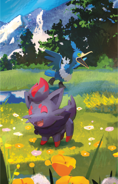 Zestaw kart Pokemon Pokemon TCG: ME 02.5 Mini Tin Zorua/Cramorant (196214133013) - obraz 4