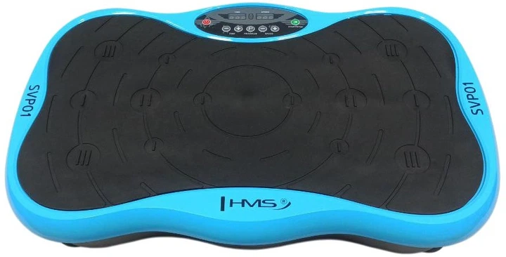 Platforma wibracyjna HMS SVP01 z nakładką Niebieska (5907695542301) (955555908861642) - Outlet - obraz 2