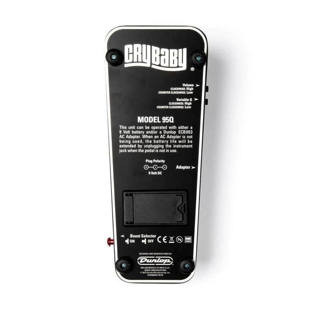 Wah crybaby 95Q ワウ JIM DUNLOP ( ジムダンロップ ) CRY BABY 95Q WAH 送料無料 | サウンド