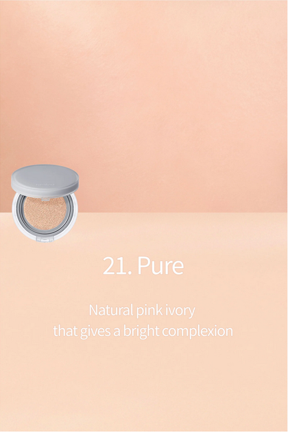 Тональный кушон с матовым финишем Rom&Nd Nu Zero Cushion Romand 02 Pure 21 SPF24 PA++ 20 г - Фото 4 Тональный кушон с матовым финишем Rom&Nd Nu Zero Cushion Romand 02 Pure 21 SPF24 PA++ 20 г - изображение 4