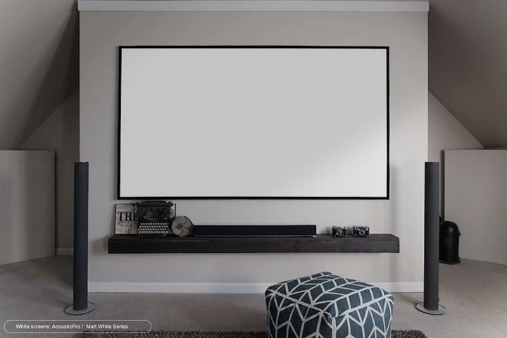 Проекційний екран Elite Screens AEON AR135WH2 135" 16:9 CineWhite, натяжний, Edge Free рамка - изображение 3