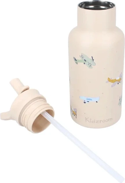 Butelka dla dziecka Kidzroom Sweet Sips Samoloty 350 ml (8712645323018) - obraz 2