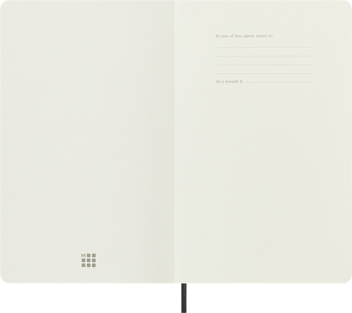 Записная книжка Moleskine Precious & Ethical 13х21 см в линейку Черный мягкий + бокс (8056598859461) - изображение 4