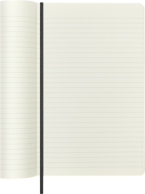 Записная книжка Moleskine Precious & Ethical 13х21 см в линейку Черный мягкий + бокс (8056598859461) - изображение 5