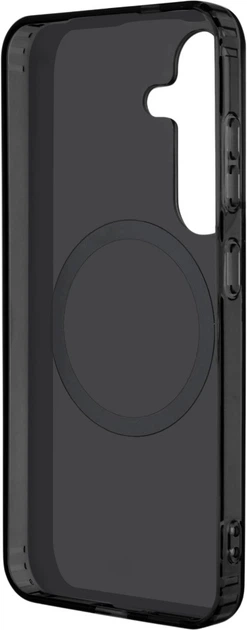 Etui plecki AMG Double Layer Rhombs MagSafe do Samsung Galaxy S25 Black/Red (3666339421816) - obraz 5