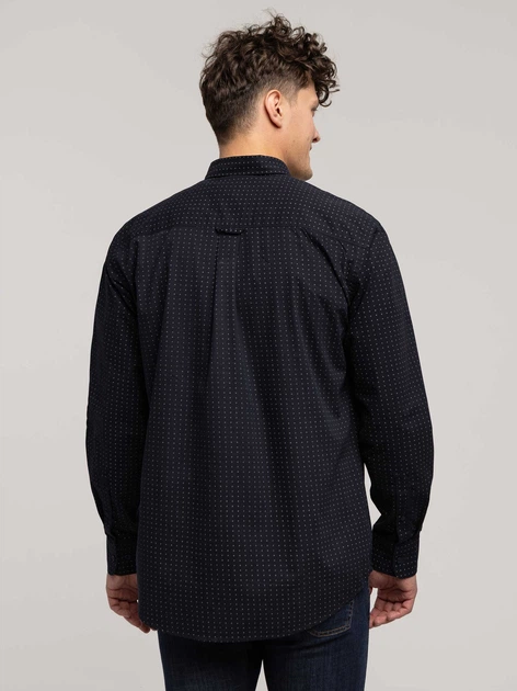 Koszula męska bawełniana Lee Cooper New Tenby-50Zm 2XL Czarna (5905991747956) - obraz 2