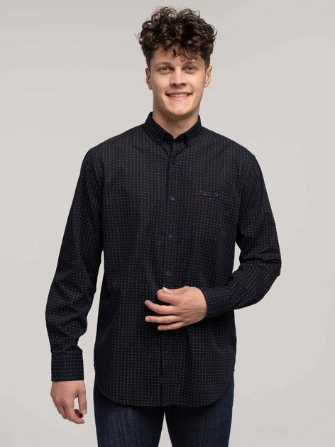 Koszula męska bawełniana Lee Cooper New Tenby-50Zm XL Czarna (5905991747949) - obraz 3