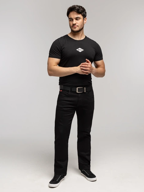 Jeansy regular Fit męskie Lee Cooper Lc7504-1900 W33L30 Czarne (5905991755791) - obraz 6