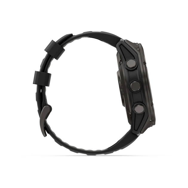 Смарт-часы Garmin Fenix 8 Pro 51 mm AMOLED Carbon Gray DLC Titanium with Black/Pebble Gray (010-03199-00/01) - изображение 2