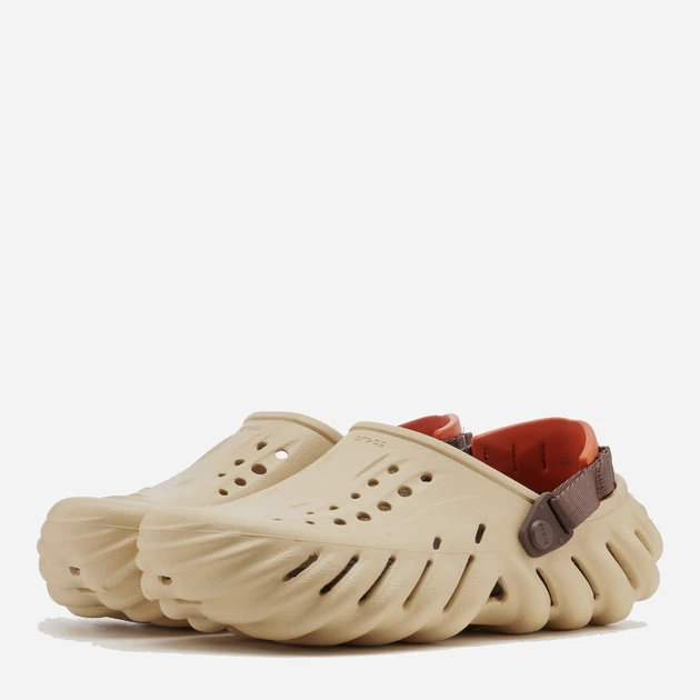 Chodaki męskie Crocs Echo Clog 207937-0HX 41-42 (M8/W10) 26 cm Beżowe (196265848416) - obraz 3