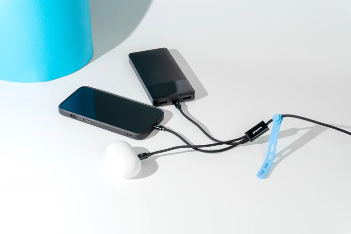 Кабель Proove Triple Connection 3 in 1 Type-C + Micro USB + Lightning 1.3 м Black (647480001) - Фото 8 Кабель Proove Triple Connection 3 in 1 Type-C + Micro USB + Lightning 1.3 м Black (647480001) - изображение 8