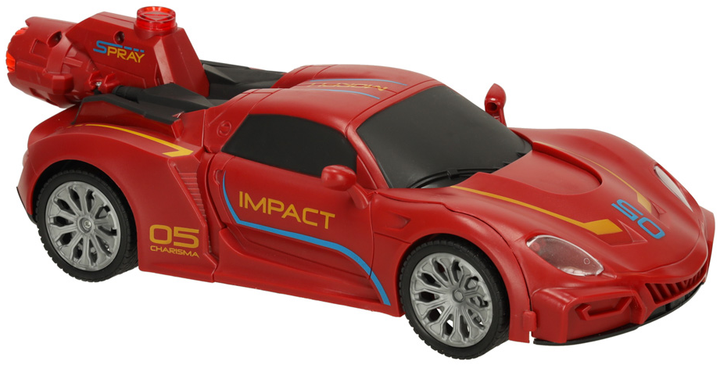 Zdalnie sterowany samochód-transformer Revolt Transforming Robot Racer Czerwony (5903039752313) - obraz 2