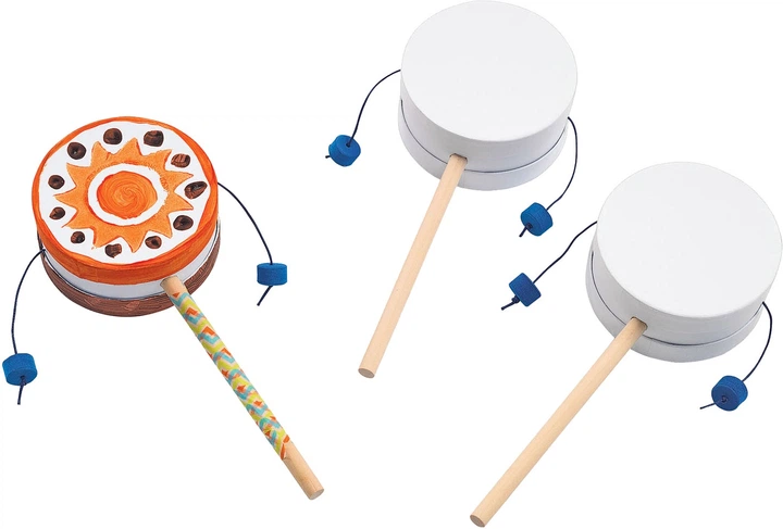 Zestaw do dekorowania Colorations Bęben małpka 12 szt. SPINDRUM (191487004787) - obraz 3