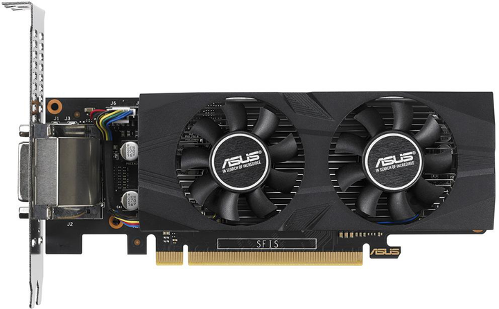 Видеокарта Asus PCI-Ex GeForce GTX 1050 Ti LP OC 4GB GDDR5 (128bit ...