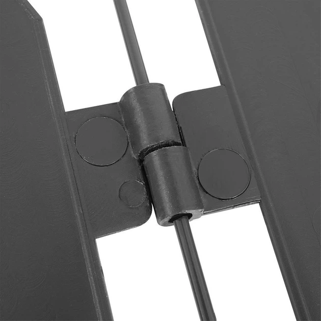 Płotek ogrodowy Vilde 20x15 cm 10 szt. Grafitowy (351004-G) - obraz 6