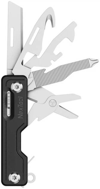 Мультитул Nextool Multi Functional Knife NE20096 Чорний (6973907630509) - зображення 1