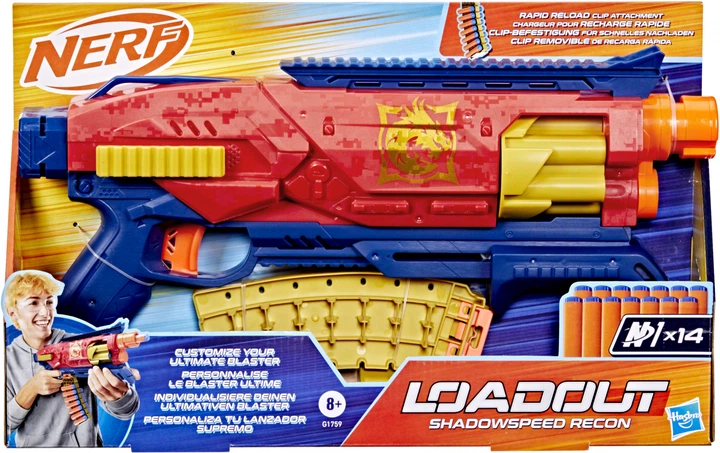 Бластер іграшковий Hasbro Nerf Loadout Shadowspeed Recon (5010996347114) - зображення 4