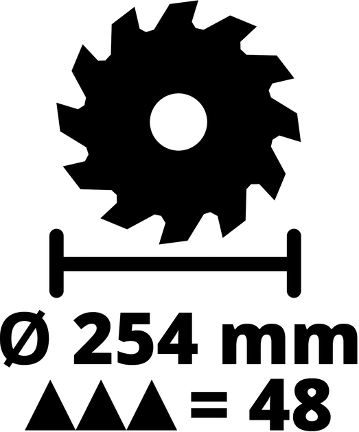 Piła ukośnica z posuwem Einhell TC-SM 254 (4300385) (4006825635713) - obraz 2