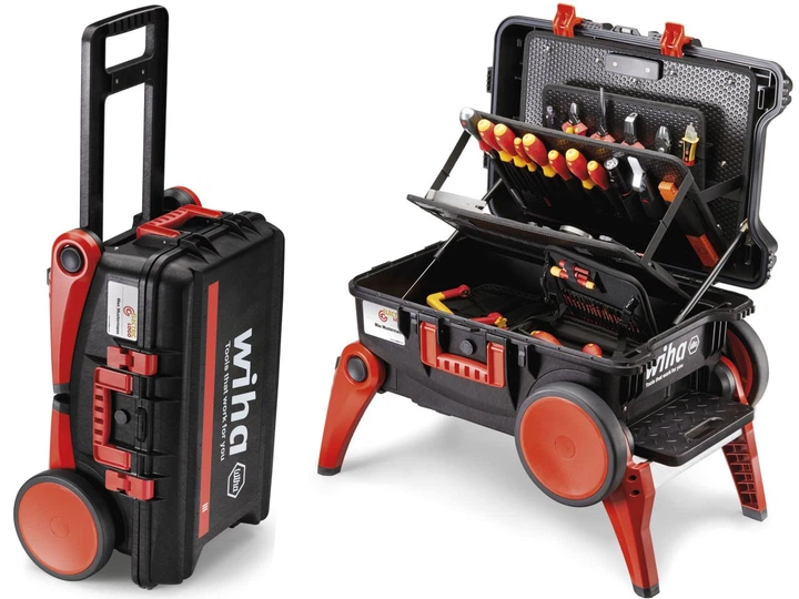 Набір інструментів у шухляді Wiha XXL III electric 100 предметів (44128) (4010995441289) - зображення 3