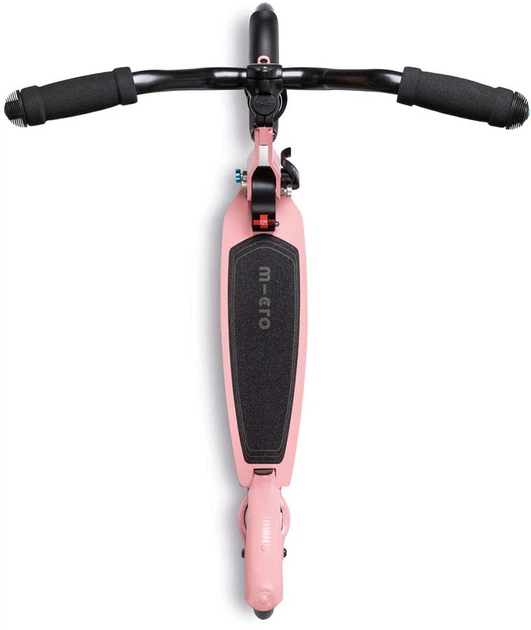 Hulajnoga Micro Speed Deluxe składana dwukołowa do 100 kg Neonowo-różowa (SA0213) (7630053546984) - obraz 4